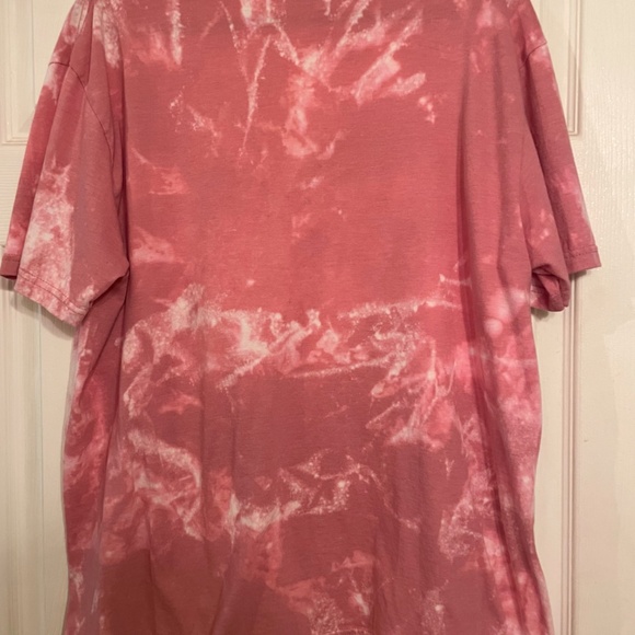 Women's Bleached Fall Shirt, Pumpkin Shirt, Women's Fall T-shirt, Bleached tee - Picture 6 of 6